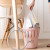 垃圾分类垃圾桶垃圾篓压圈厨房卫生间客厅卧室垃圾筒纸篓 大号北欧绿