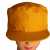 环卫工人帽子冬天加绒加厚保暖反光工作帽物业保洁清洁工冬季棉帽 橘色制服呢环卫帽