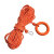 救生绳子水上漂浮绳消防救援浮力救生圈安全绳户外游泳装备绳浮索 10毫米30米（安全钩+手环）