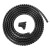 京势 束线管 理线保护套开口式理线管缠线管送理线器 黑色16mm(100米1包)