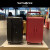 新秀丽（Samsonite）行李箱 抗震抗压拉杆箱可托运箱环保旅行箱HJ1 红色 26英寸