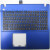 适用X550华硕X550V F550J V A550J Y581C R510JK K550JK键盘 拆机蓝壳后焊新键盘 默认