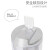 瑞沃手动皂液器免打孔洗手液盒 卫生间壁挂皂液盒 V9121白色+透明