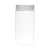 垒固 PET塑料透明试剂瓶直身瓶样品瓶留样瓶 透明直身500ml（5个/袋）