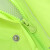 久匀 长款雨衣外套成人防暴雨反光雨衣 保安物业保洁救援巡逻 双条荧光绿长款+帽檐+黑裤 XL码(170-175)