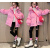 迪士尼（Disney）儿童羽绒服冬装新款时尚女孩保暖大衣中大童女学生洋气儿童羽绒 草莓熊免洗羽绒服 130