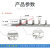 汇流排 2p 2P63A电气汇流排紫铜镀锡 36mm间距空开接线排 配电箱断路器连接MYFS 紫铜2P 100A汇流排