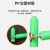 丰应子 FYZ-LPC625 绿色膨胀螺丝6mm 直通型膨胀胶粒胀塞墙塞M6*25mm配铁自攻螺丝钉100套