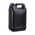 加厚黑色塑料桶密封遮光化工原料方形空桶2/3/5/6/10L升 5L方桶蓝色4个装小包