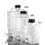 HDPE塑料放水桶下口瓶放水瓶5L10L25L50L龙头瓶蒸馏水桶酸碱纯水 配件：水龙头一个 白盖放水桶(整套)50L