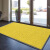 洛楚（Luxchic）酒店大门口入户地垫方钻纹黄色90x120cm 商用进门地毯加厚吸水垫子防滑垫