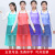 PVC围裙成人防水防油男女围裙加厚厨房食堂水产简约加长罩衣围腰 蓝色1条（长：95CM左右）