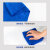 家政保洁专用毛巾擦玻璃清洁抹布不掉毛吸水洗车擦车布 35x35CM蓝色30条装