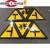 适用订制交通标志牌70三角慢字警示牌限速标牌道路反光标识牌铝板 定制请联系客服