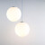 简约现代吧台服装店圆球形过道吊灯餐厅楼梯创意个性橱窗泡泡吊灯 单头35CM+LED暖白中性光