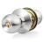 iGear 球形锁室内门锁不锈钢卫生间卧室球锁铜锁芯球型锁 双锁舌通用款 