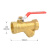 铜Y型过滤器增压水泵中央空调暖气管道过滤网阀门 1.2寸DN32过滤器球阀/645克 