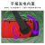 联嘉 户外手摇发电机 应急防灾多功能手电筒 便携式太阳能充电收音机 中文版红色 12.8x6x4.5cm
