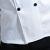 韩曼柯 厨师服长袖厨房春秋男女后厨蛋糕店饭店料理服务员工作服上衣套装 印绣logo 白色短袖上衣+围裙 M 