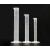 塑料量筒带刻度线实验室烧杯105010025050010002000ml毫升 250ml(两面刻度)