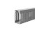 RCCN开口式PVC线槽细孔HVDR-F型灰色环保阻燃线槽45MM高-60MM高电线槽工业理线槽 两米一根起售 HVDR2550F