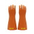 双安 橡胶绝缘手套 25kV 橙色 带电作业用绝缘手套 单位：双