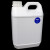 海斯迪克 HKCL-198 提手方桶包装塑料化工桶 加厚容器桶 高密封性带盖水桶酒桶 6L 