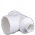 PVC-U排水瓶型三通规格 110*50mm