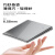兰豹  ZGLANBAO 超薄钢化玻璃插座面板灰色86型 二十孔*3个 