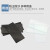 埠帝电焊玻璃镜片焊工面罩透明白玻璃加厚防护8号黑玻璃氩弧焊帽 大黑玻璃10号110x90mm10片装