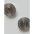 蒂森电梯按钮BA21GG01圆形和特殊直径小款BA21GDC24VA4N101577 白字双色灯光带背光的