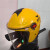 头盔外卖骑手装备专用电动车骑行头盔全包盔冬季保暖防寒冬盔 206单镜片-彩色