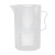 创脑家 塑料量杯烧杯2000ml的（有手柄）带刻度杯 塑料量杯 1