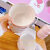 【4碗】水蜜桃陶瓷碗家用碗盘套装饭碗奶牛卡通可爱餐具 水蜜桃4碗