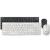 罗技（Logitech）MK295无线静音键鼠套装 白色键盘鼠标mac笔记本台式电脑 罗技mk275【鼠标垫+键盘膜】  无线键鼠套