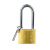 余峰仿铜挂锁优质家用锁具防盗通开锁通用锁大门锁宿舍柜子小号锁 50MM（3把钥匙)