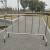 塑料胶马铁马护栏不锈钢隔离栏道路施工可移动围挡交通路障 不锈钢护栏1*1.5米