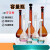 A级玻璃容量瓶白色棕色5/10/20/25/50/100/200/2505001000 白色25ml