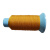特氟隆（PTFE）缝纫线耐高温保温套 氟美丝滤袋缝制线 防腐耐酸碱 姜黄色100克