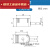 F方形感应接近开关18E-05NA/NB/PA三线NPN直流常开传感器 CJF18E-05NA 标准型