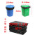 室外黑容量酒超大式桶环卫工业抽取号塑料带用品大型垃圾袋5 平口宽70X高9050个 2.5丝 加厚