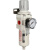 气源处理器AW2000-02油水分离过滤调压阀SMC型单联件带气压表气动 AW2000-02(2分/压差排水)