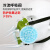 杭州蓝天生力301-XK型自吸式防尘口罩面罩防颗粒物面具可配滤纸 蓝天生力防尘口罩(盒装-10个)