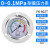 定制精选好物轴向耐震压力表YN60ZT气压表三色1.6/10/40mpa液 0-16MPA=160公斤(1/4