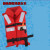 船检新型船用救生衣大人带灯工作救生圈标准型 ccs方形款 均码