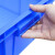 长方形周转箱塑料收纳箱加厚零件盒物料盒塑料盒工具盒 400-90箱：440*330*100（加厚）