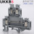 配电箱UKKB5导轨式双层接线端子排 UK-4/2-2L双进双出2.5-4 UKKB3 UKKB3 (2.5)平方50只