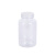 小空瓶子塑料带盖密封分装瓶迷你药瓶小样透明圆形大号样品瓶液体 100毫升 塑料透明瓶