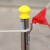 沃科博 不锈钢伞式支架警戒线围栏支架红白立柱杆【伞式支架（尼龙配件）】/个