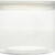 乐霍 储物罐密封塑料瓶透明包装圆形红糖饼干大米蜂蜜加厚密封收纳罐子 5.5直径6.5高50个配透盖